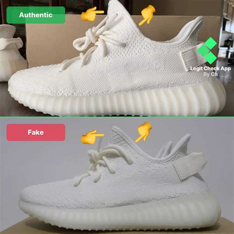 adidas yeezy cream real vs fake|how to legit check yeezys.